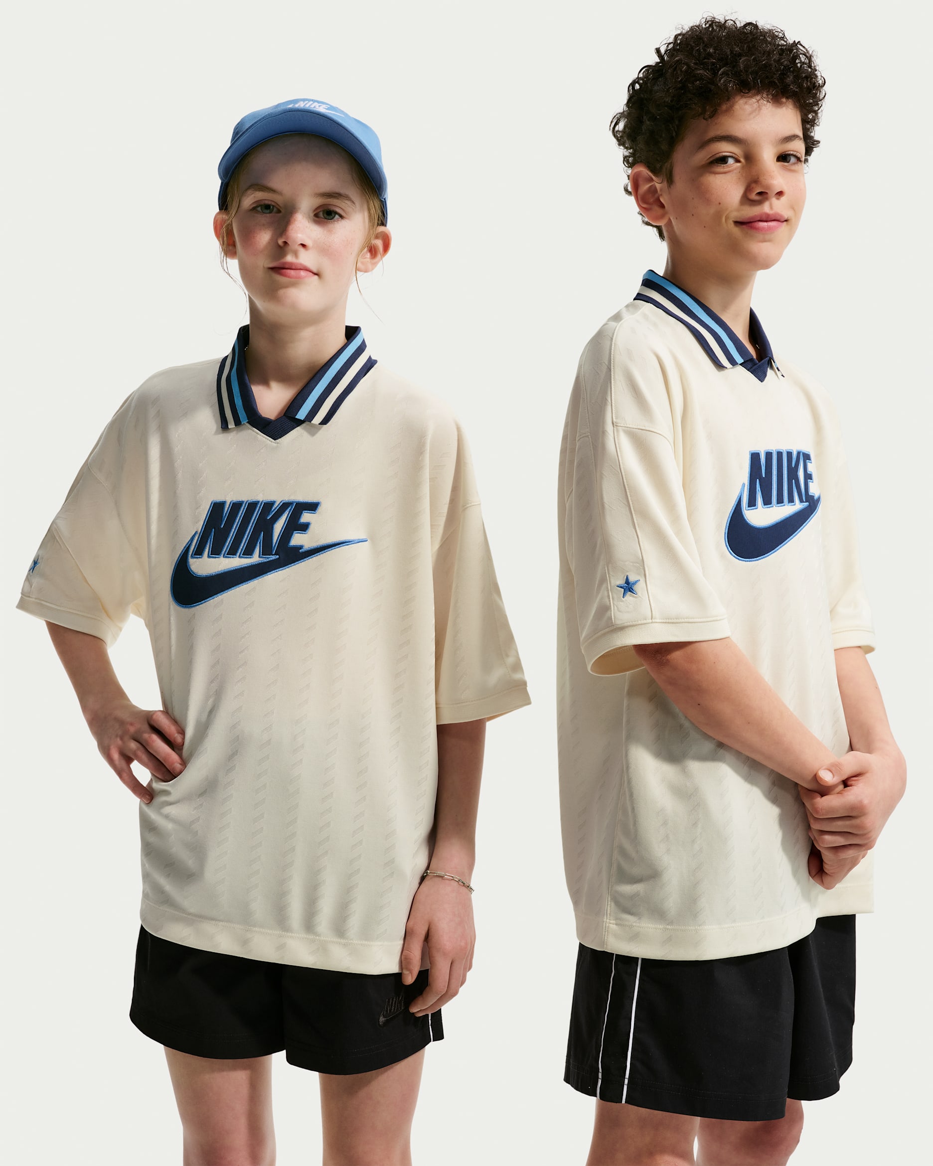 Nike Sportswear Older Kids' Short-Sleeve Jersey. Nike ID